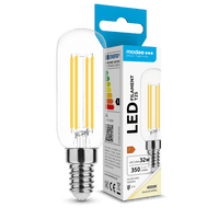 Modee Filament LED Tube T25 3.5W E14 4000K 350 lumens 360° Ampoule en verre IP20 >80CRI