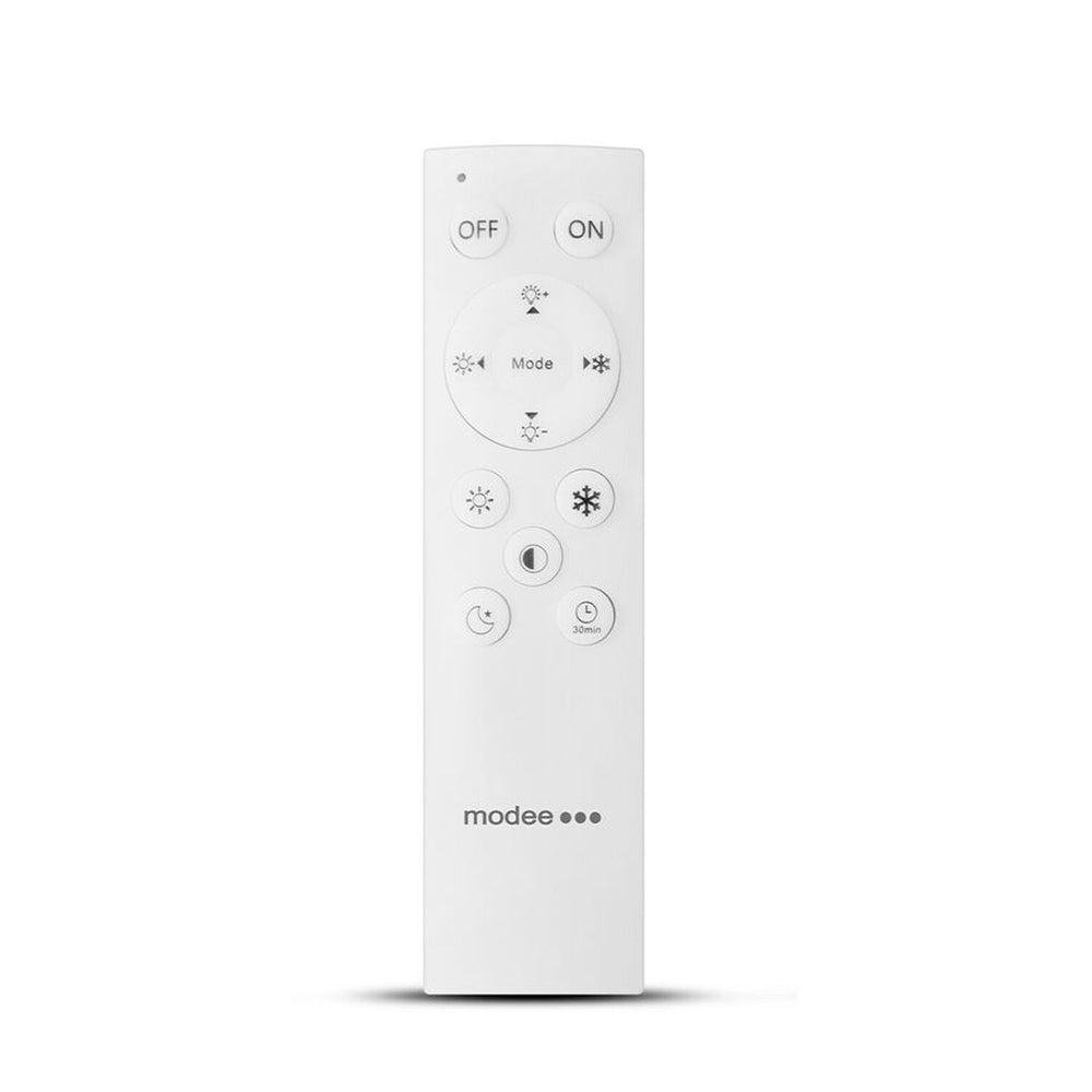 Modee LED Plafondlamp 2x48W 3CCT 2700K-6500K 9120 lumen IP20 Ø510x75mm Bruin met afstandsbediening