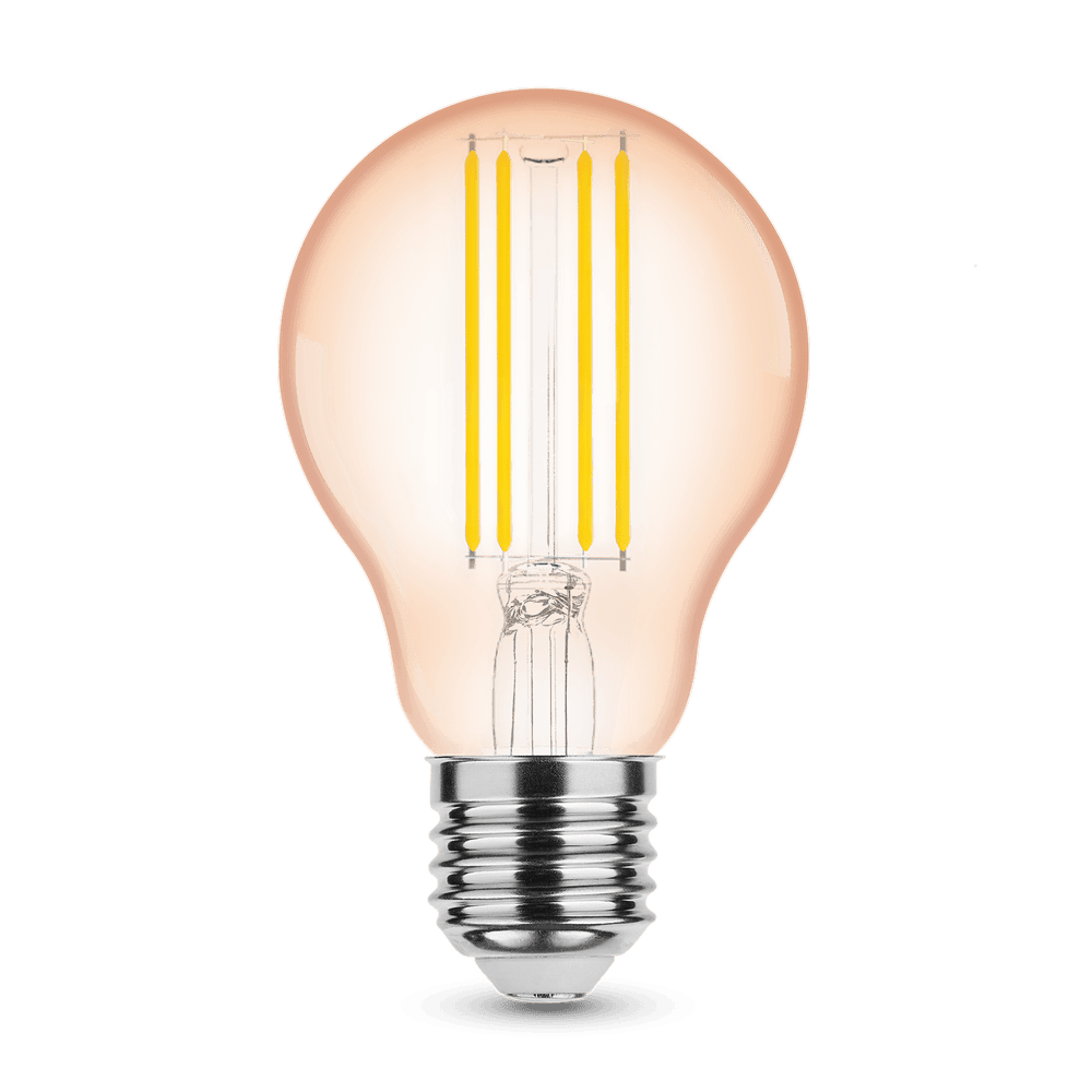 Modee LED Filament Amber Gloeilamp A60 4W E27 1800K 360 lumen 320° Glazen Lamp IP20