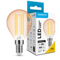 Modee LED Filament Amber Globe Mini G45 4W E14 1800K 300 lumen 320° dimbare lamp