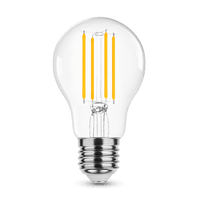 Modee LED Filament Lamp A60 8W E27 4000K 1055 lumen 360° Glazen Bol IP20 Niet Dimbaar