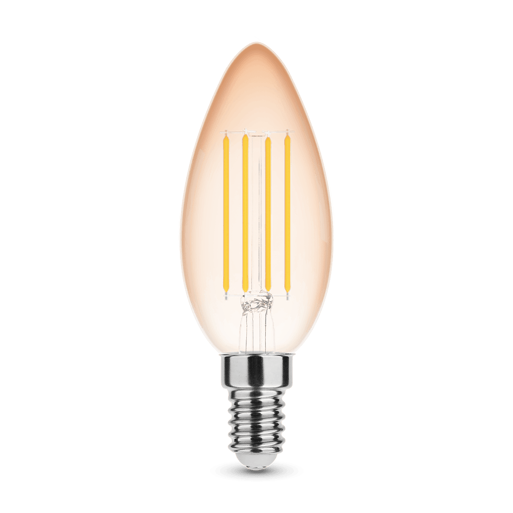 Modee LED Filament Kaars C35 4W E14 Amber 1800K 360 lumen 320° Warm Lichtlamp
