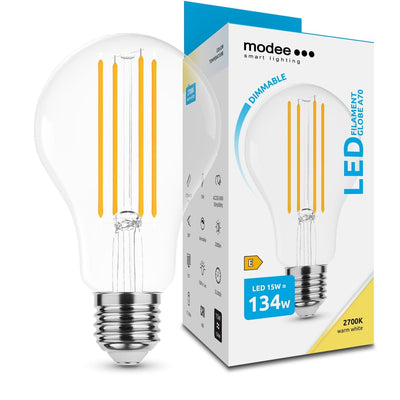 Modee LED Filament Globe A70 15W E27 2700K 2000 lumens 360° ampoule en verre dimmable IP20
