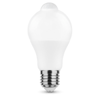 Modee LED Globe Intelligent A60 8.8W E27 4000K 806 lumens Ampoule avec capteur PIR faisceau 200° IP20