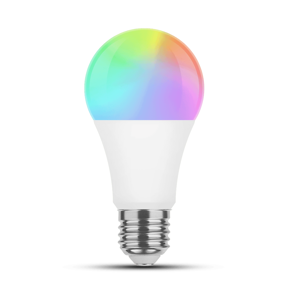 Modee LED Globe Intelligent A60 9.4W E27 RGB+W 4000K 806 lumens 200° Gradable Télécommande IP20