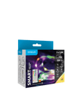 Modee Bande LED Intelligente 12W 2700K RGB IP20 avec Télécommande et Capteur de Mouvement, 2x1.5m, 550 lumens