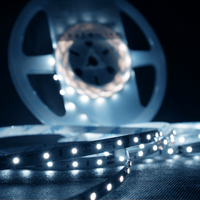 Modee LED strip siliconen 12V 4.8W/m 60LED/m 540 lumen/m IP65 6000K CRI 90 5m rol