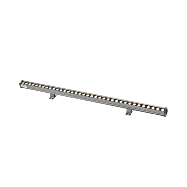 Spectrum LED WallWasher IP65 36W 3000K 2000 lumens 24V Gradable Aluminium Gris 100cm Éclairage Extérieur