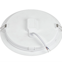 Plafonnier rond LED Spectrum 18W 1900 lumens 4000K en saillie ou encastré Blanc IP20 IK06 230V