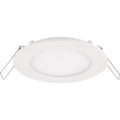 Spot encastré LED 6W remplace 50W 3000K blanc chaud, découpe de 105mm, dimmable à coupure de phase
