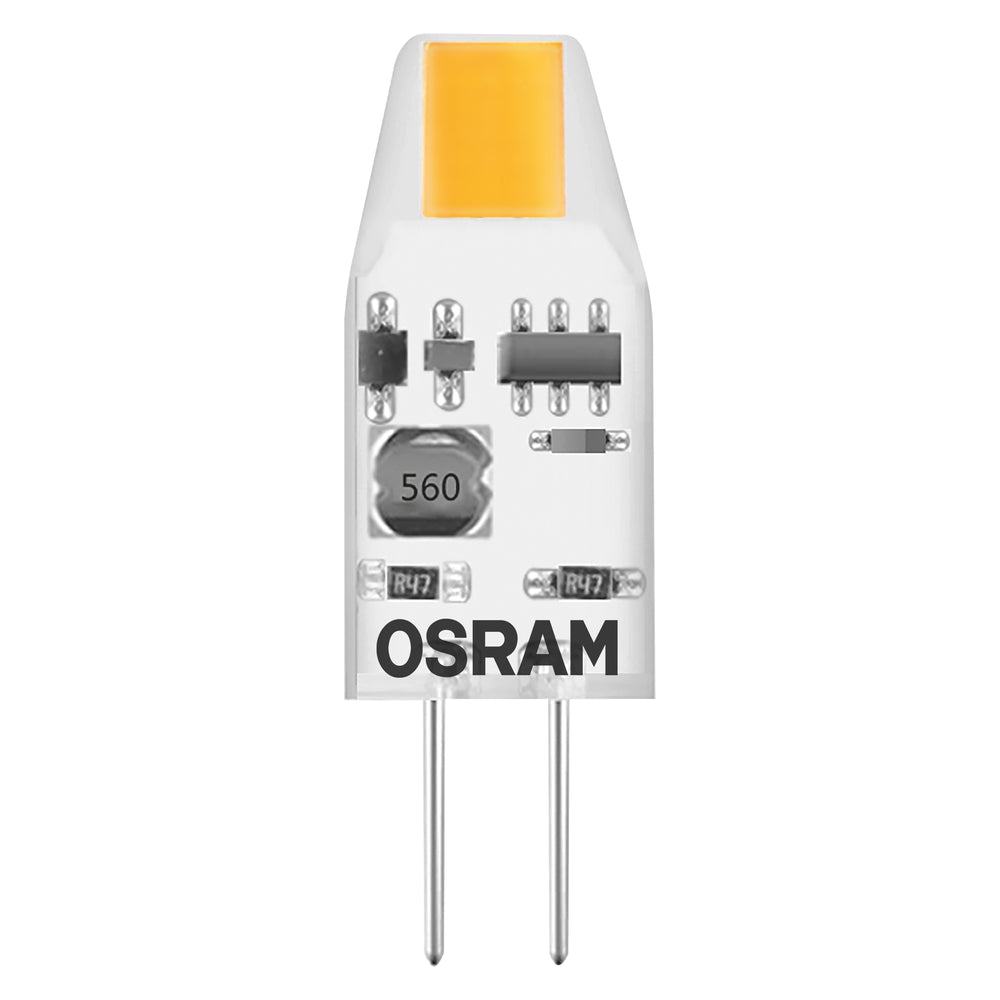 OSRAM LED G4 Pin Micro 12V 1W 2700K Helder Warm Wit 100 lumen 300° Niet-Dimbaar IP20 Lamp