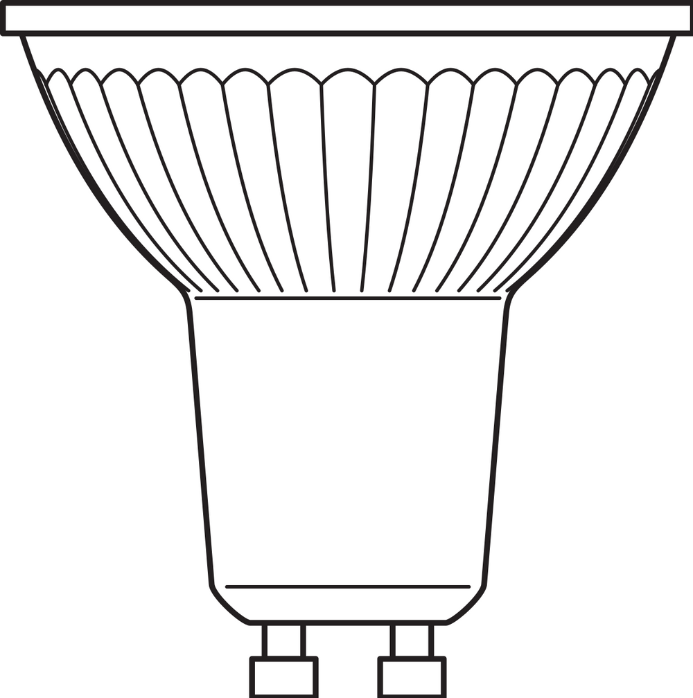 Performance LED Spot Reflector GU10 PAR16 7.9W 2700K 650 lumen 120D dimbaar hoge CRI vervangt 51W