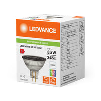 Spot Réflecteur LED Performance GU5.3 MR16 5W 345 lumens 36D 4000K Blanc Froid dimmable remplace 35W