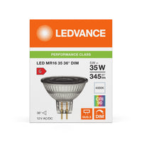 Spot Réflecteur LED Performance GU5.3 MR16 5W 345 lumens 36D 4000K Blanc Froid dimmable remplace 35W