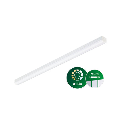 Philips CoreLine Batten BN126C LED 24.5W/59W 4000K 3500-8000 lumen 1450mm Wit IP20 PSU
