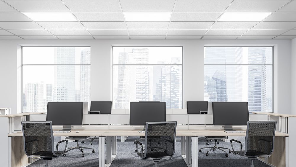 Panneau lumineux LED Philips 32W 4000K 3200 lumens 220-240V IP20 UGR22 CRI80 595x595mm Blanc