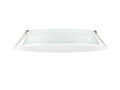 Philips Downlight LED 12W 1200 lumens 3000K 220-240V 110° Rond Blanc IP20/IP44 ⌀175mm découpe 150mm