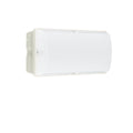 Philips Ledinaire Square wandlamp, LED 6W 4000K, 630 lumen, IP65 IK08, Witte polycarbonaat behuizing