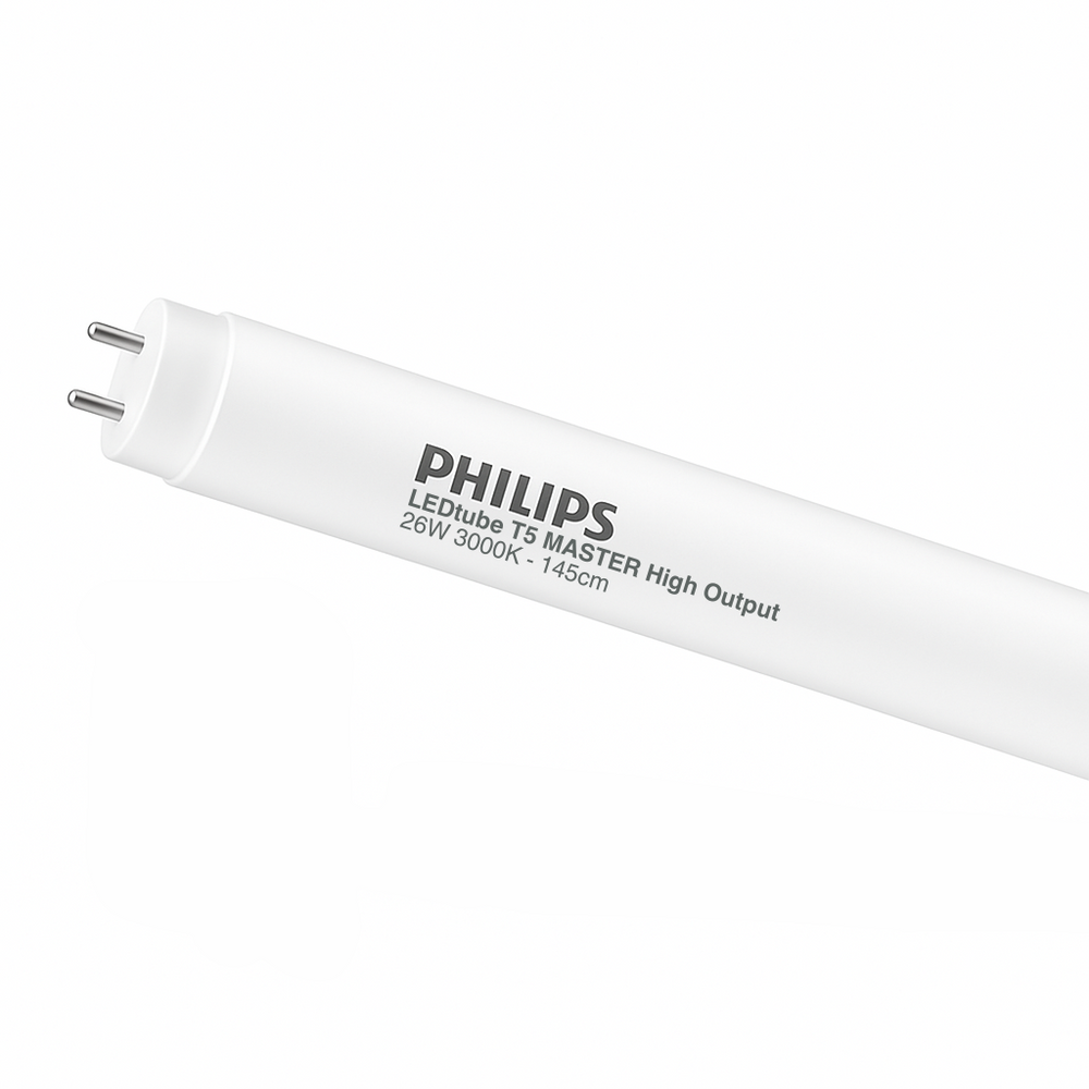 Philips MAS LEDtube T5 1500mm 26W 3000K G5 Haut Rendement 3600 lumens 220-240V CRI 80 Verre Mat