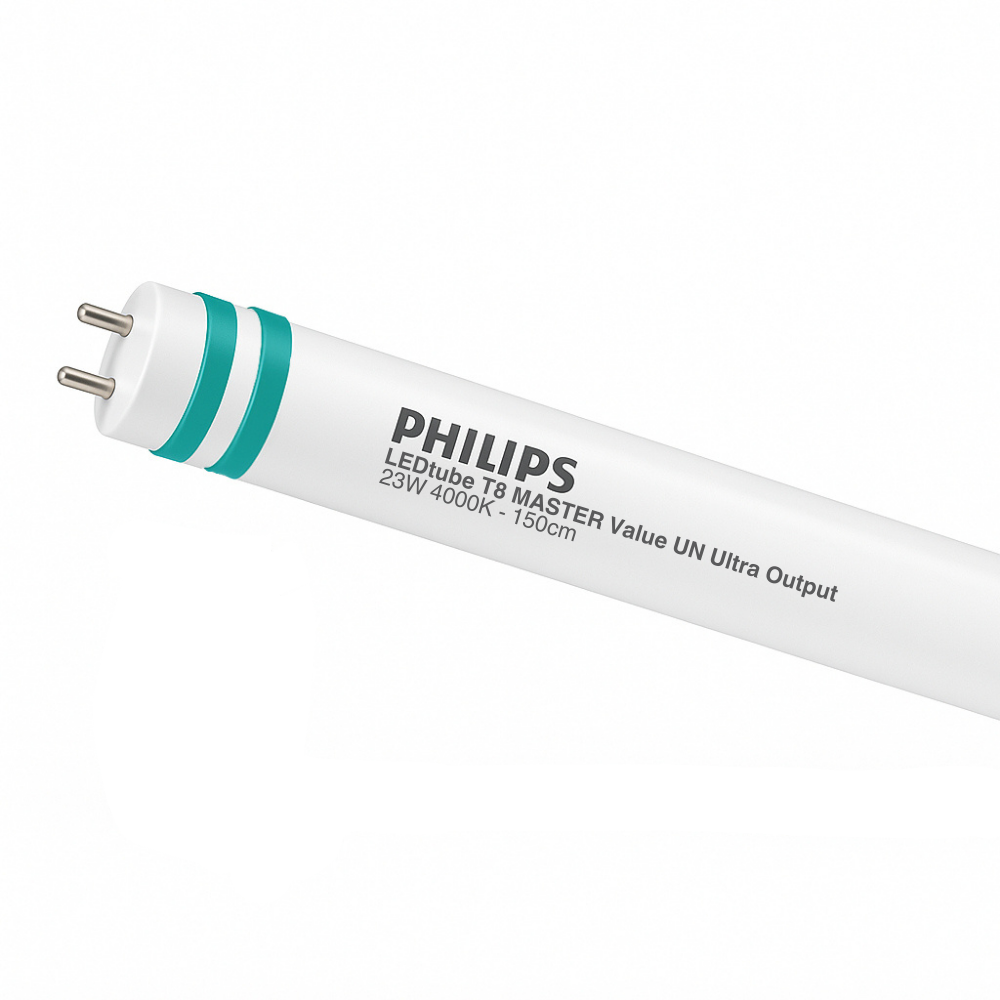 Philips MAS LEDtube T8 1500mm 23W 4000K Koel Wit 3700 lumen G13 mat glazen buis, CE RoHS