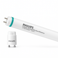 Philips MASTER LEDtube T8 1200mm 11.9W 4000K G13 Dépoli 2500 lumens Blanc Froid UltraEfficace