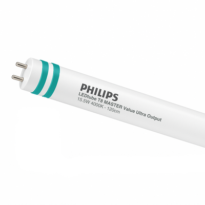 Philips MASTER Value LEDtube T8 1200mm 15.5W 4000K 2500 lumen G13 Mat Koelwit