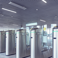 Philips CoreLine WT210C LED waterdichte armatuur, 39W 4000K 5000 lumen, IP68 IK10, 1315mm polycarbonaat behuizing