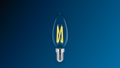 Philips MAS LEDLusterDT E27 P45 3.5W dimbare warmgloedlamp