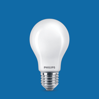 Ampoule LED Philips 5.9W E27 G93 Transparente dimmable Warm Glow 2200K-2700K 806 lumens 90CRI 300°