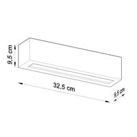 Plafondspot MONO 3 zwart