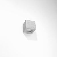 LED Wandlamp beton LEO - 1 x G9 aansluiting 