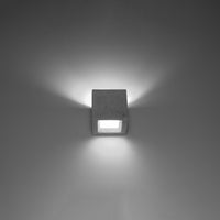 LED Wandlamp beton LEO - 1 x G9 aansluiting 