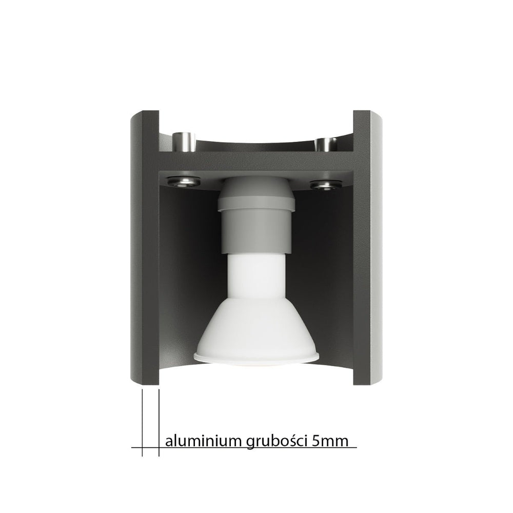 Wandlamp ORBIS 1 anthracite