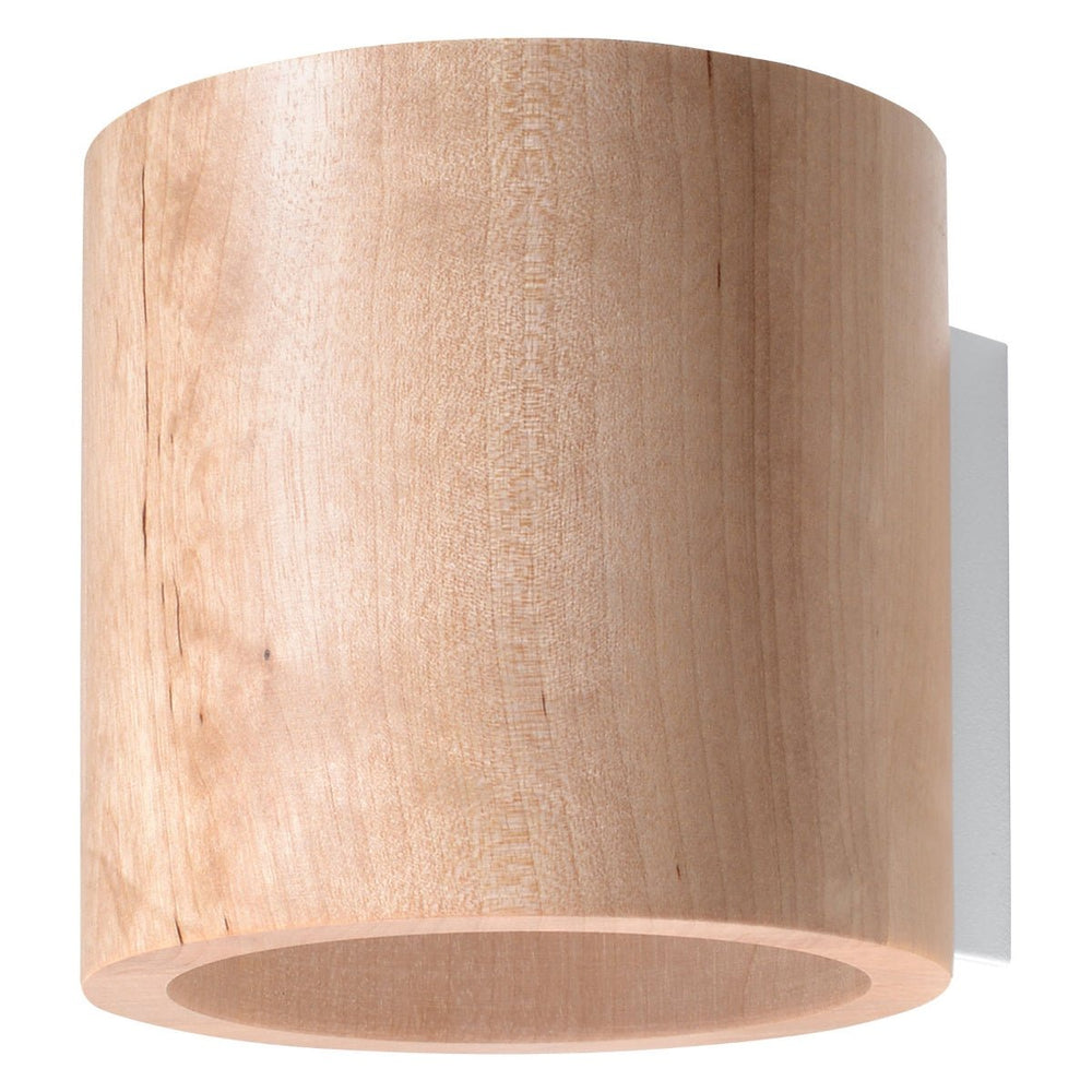 Wandlamp ORBIS natuurlijk hout