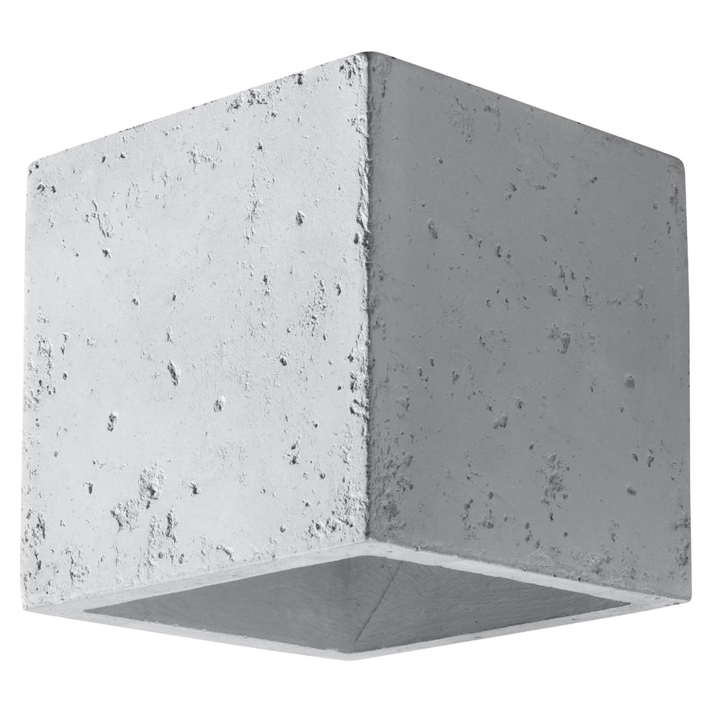 LED Wandlamp beton QUAD - 1 x G9 aansluiting 