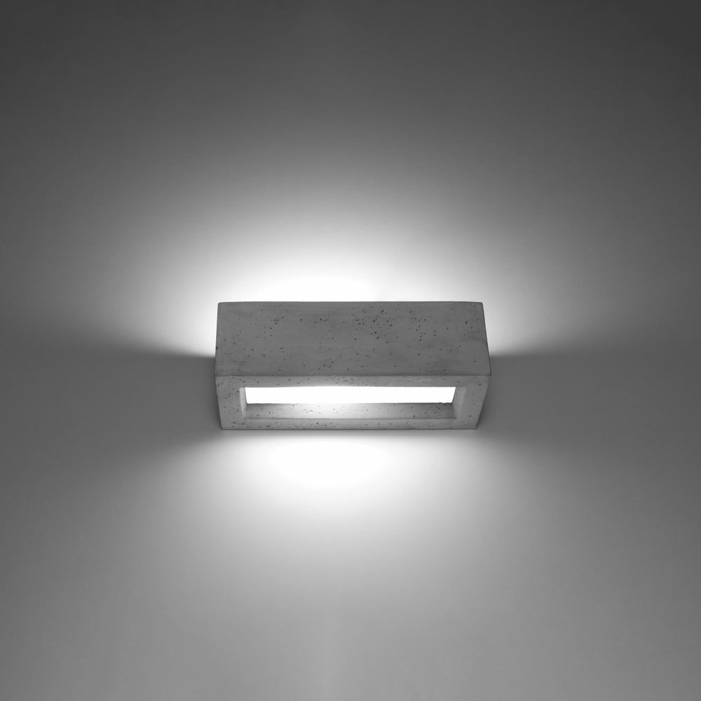 LED Wandlamp beton VEGA 30 - 1 x E27 aansluiting 