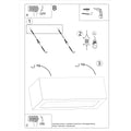 LED Wandlamp beton VEGA 30 - 1 x E27 aansluiting 