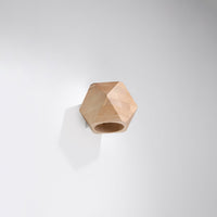 Wandlamp Woody natuurlijk hout