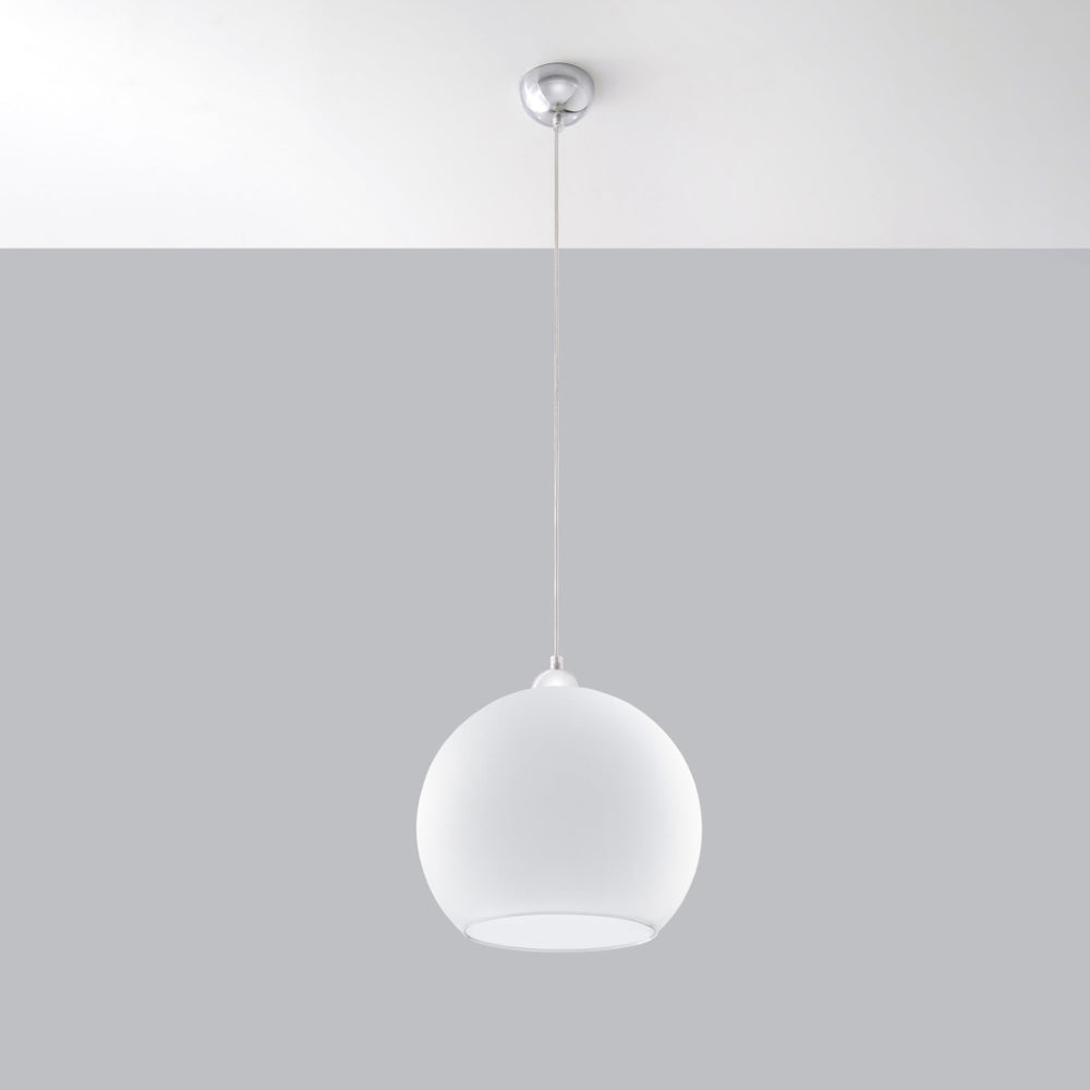 Suspension LED BALL Sollux Lighting, IP20, 220-240V, max 50W, Finition Laiton Doré Mat