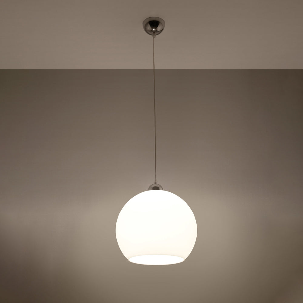 Suspension LED BALL Sollux Lighting, IP20, 220-240V, max 50W, Finition Laiton Doré Mat