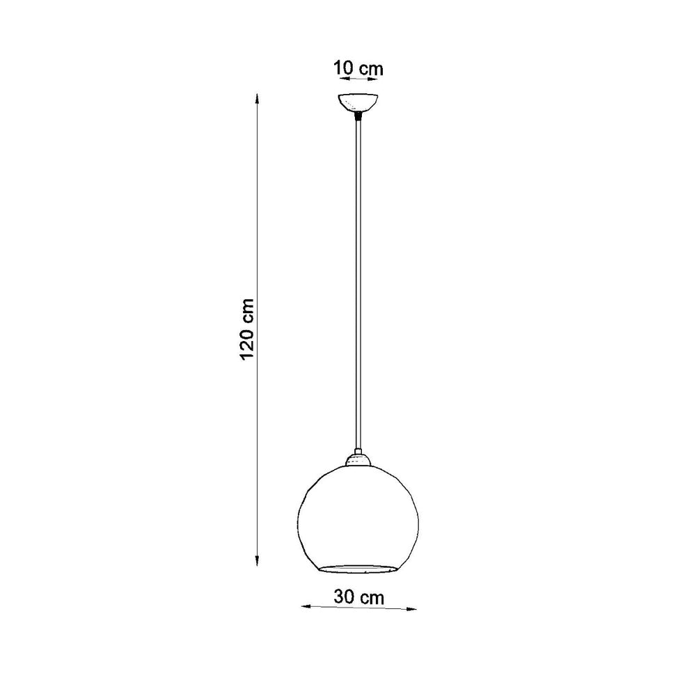 Hanglamp BALL blauw