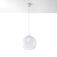 Hanglamp BALL transparent