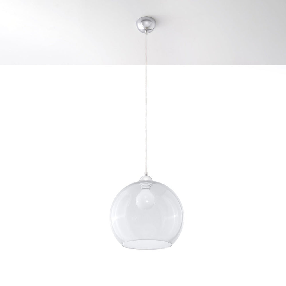 Hanglamp BALL transparent