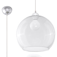 Hanglamp BALL transparent