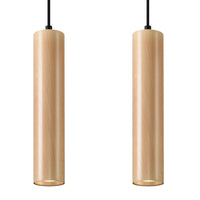 Hanglamp LINO 2 hout 