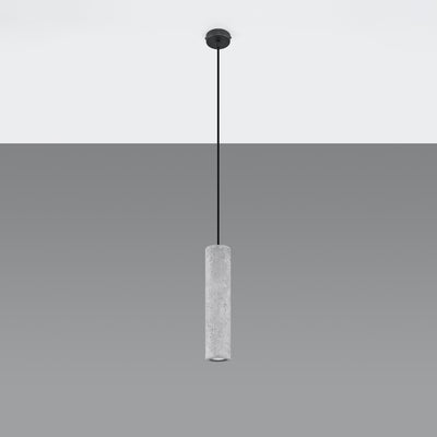 Sollux Lighting Luvo 1 LED hanglamp met betonnen kap 300mm