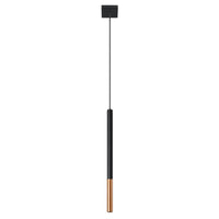 LED Hanglamp zwart koper MOZAICA - 1 x G9 aansluiting