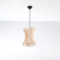 Hanglamp ORIANA hout 