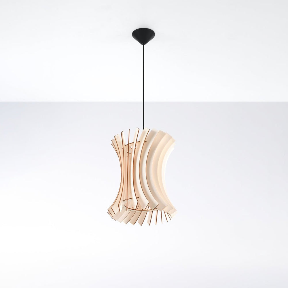 Hanglamp ORIANA hout 