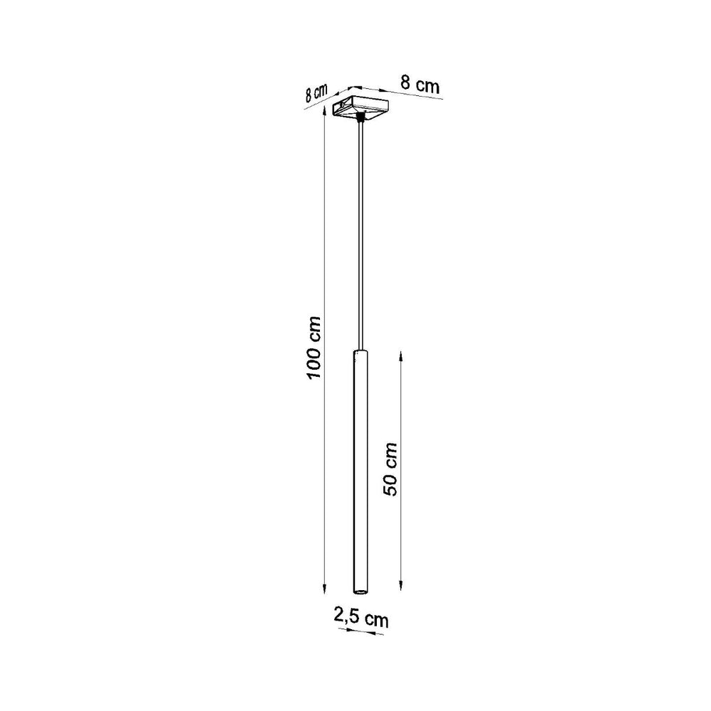 LED Hanglamp wit PASTELO - 1 x G9 aansluiting
